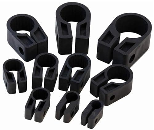 Image of TC Electrical SWA Armoured Cable Cleats clips size 9 (0.9" - 22.8mm) Pack of 100