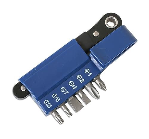 Image of Laser 2562 Mini Ratchet Bit Set 7pc