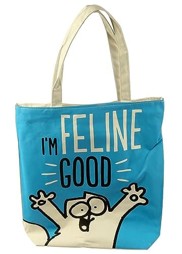 Image of Simon's Cat I'm Feline Good Cotton Bag