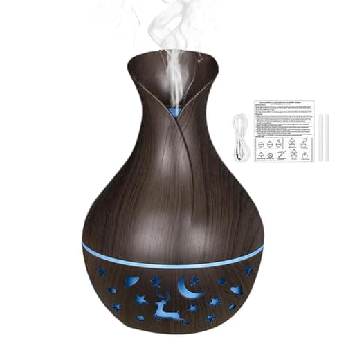 Image of Générique Aromatherapy Diffuser with Colored LED Lighting, 200 ml Fragrance Humidifier, Perfect for Bedroom, Living Room, Kitchen, Enhances Home Atmosphere with Mist Diffuser and Relaxing Aroma