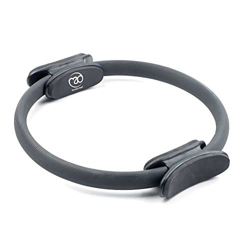 Image of Fitness Mad Dual Grip Pilates Ring, Magic Exercise Circle, Double Handle Yoga Ring, 14inch / 36cm, Fitness Circle for Toning Arms, Abs, Thighs & Legs