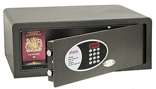 Image of Phoenix Safe Company SS0311E Dione Hotel Security Safe with Electronic Lock