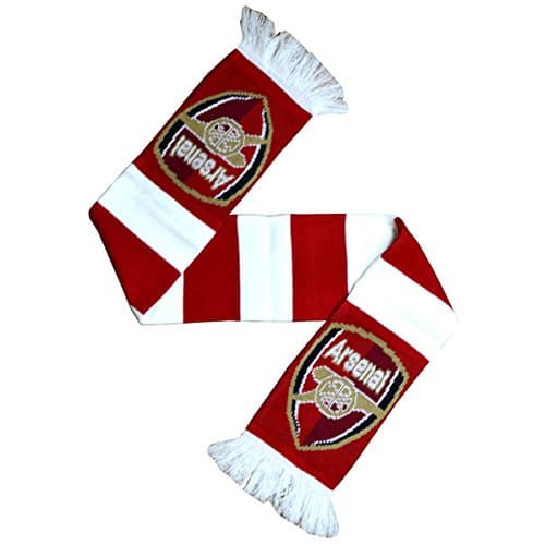 Image of Arsenal F.C. Arsenal Fc - Official Crest Bar Scarf