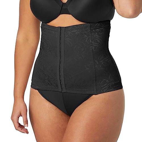 Image of Maidenform Women's Shapewear Nipper Waist Cinchers, Black (Black), S UK