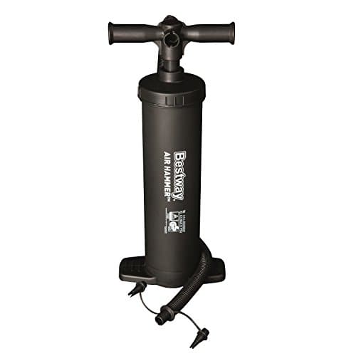 Image of Bestway 19" Air Hammer Inflation Pump Hand Manual Pool Air Bed Dinghy Blow Up