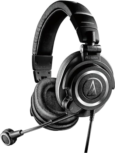 Image of Audio-Technica M50xSTS StreamSet Streaming Headset with USB Connection Black