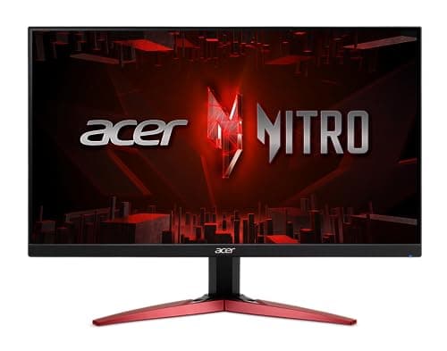 Image of acer Nitro 24.5" Full HD 1920 x 1080 PC Gaming IPS Monitor | AMD FreeSync Premium | 180Hz Refresh | 1ms (VRB) | HDR10 Support | 99% sRGB | 1 x Display Port 1.2 & 2 x HDMI 2.0 | KG251Q M3biip