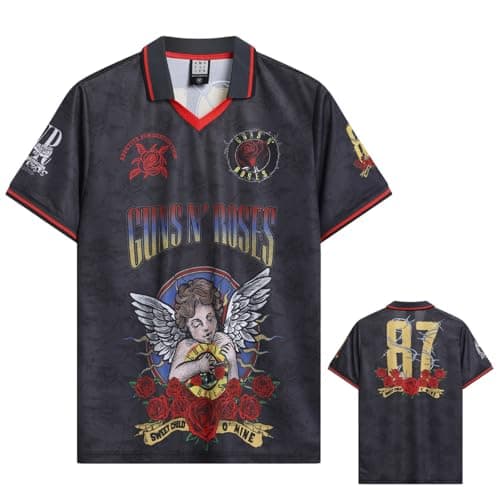 Image of Amplified Unisex Adult Sweet Child O´ Mine Guns N Roses Jersey (L) (Multicoloured)