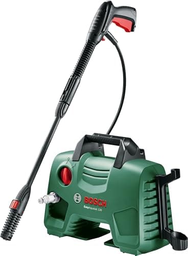 Image of Bosch High Pressure Washer - EasyAquatak 120 (3 x Nozzle, High Pressure Gun, Transparent Water Filter, 5 m Cable, 5 m Hose, Box, 1500 watts, Pressure: 120 bar, Max Flow Rate: 350 l/h)