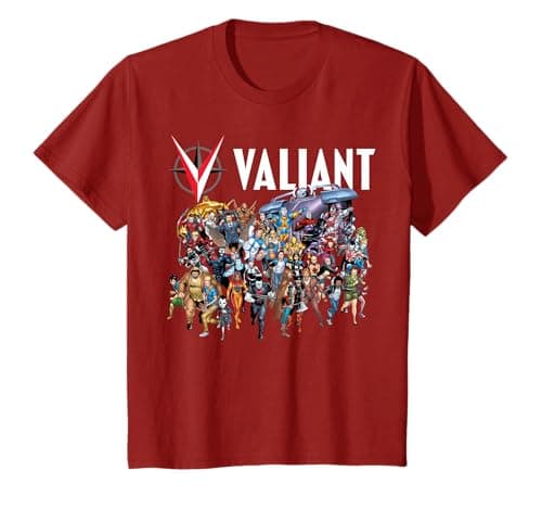 Image of Valiant - Iconic Designs from the Superhero Valiant Universe T-Shirt