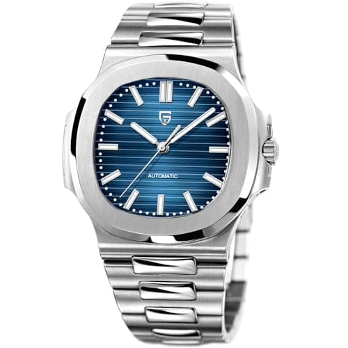 Image of RollsTimi Pagani Design PD-1728 Men's Automatic Watch 40mm Stainless Steel Case, Sapphire Crystal, ST16 Automatic Chronograph Movement (Navy Blue PD-1728)