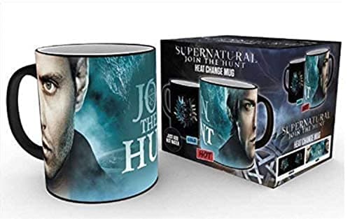 Image of GB eye Supernatural Sam and Dean Symbol Heat Change Mug