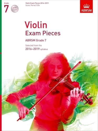 Image of Violin Exam Pieces 2016-2019, ABRSM Grade 7, Score, Part & 2 CDs: Selected from the 2016-2019 syllabus (ABRSM Exam Pieces)