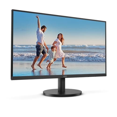 Image of AOC 27B3HM, 27 Inch FHD Monitor, 75Hz, VA, 4ms, FreeSync, Low Blue Light, Flicker Free, Frameless Design (1920 x 1080, 250 cd/m, HDMI, VGA)
