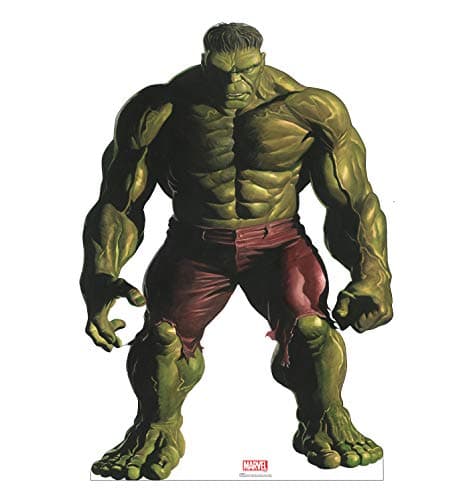 Image of Cardboard People Hulk Life Size Cardboard Cutout Standup - Marvel