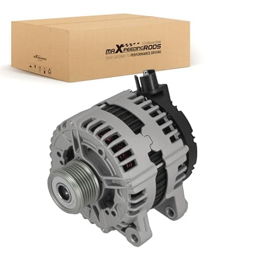 Image of maXpeedingrods 12V 180A Alternator for Volvo S80/V70 Land Rover Freelander 2 L359 2.2 eD4 SD4 0121715124 LR007090 6 Groove Pulley Clockwise Rotation