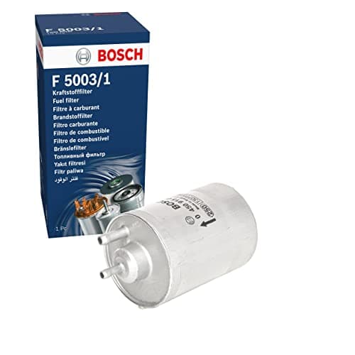 Image of Bosch F50031 Car Gasoline Filter - Separates Particles from Fuel - Protects the Injection System