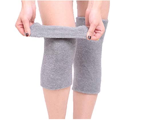 Image of Afinder Women Girls Thicken Thermal Knee Braces Leg Warmers Winter Stretchy Soft Warm Knee Pads Leg Sleeves Support Protector for Snow Ski Riding Hiking Camping Arthritis