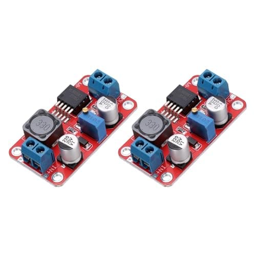 Image of sourcing map 2Pcs XL6019 Boost Converter Voltage Regulator Adjustable Step Up Module 3-35V to 5-40V 3A for Power Adjustment Power Transformers