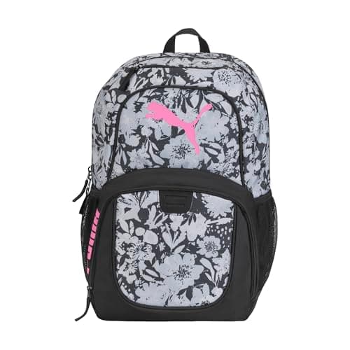 Image of PUMA Unisex's Contender Backpack, Floral/Posied Pink, One Size