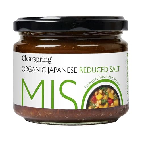 Image of Clearspring Organic Japanese Reduced Salt Unpasteurised Miso Jar