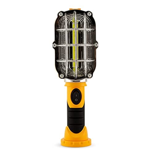 Image of JML Handy Brite Torch - Magnetic Torches Led Super Bright, COB LED Lamp with Stand-Up Design and Swivel Hook - Lightweight, Portable, Ideal for Mechanics, Camping or Walking, 4.5 Volts