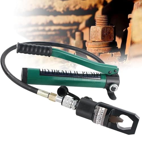 Image of Hydraulic Nut Splitter, 12Ton / 16Ton Capacity, Split Type Tool for Removing Rusty Nuts with Hand Pump