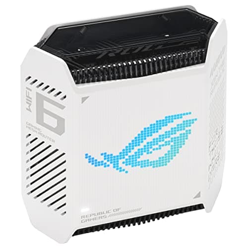 Image of ASUS ROG Rapture GT6 WiFi 6 Mesh System - 1 Pack - White - AX10000