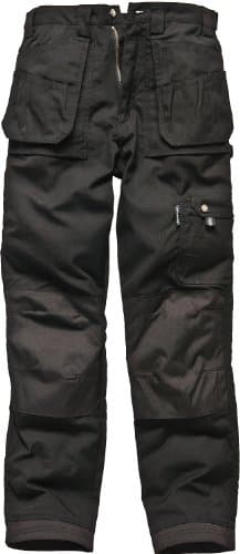 Image of Dickies EH26800 BK 30T Size 90 "Eisenhower" Multi-Pocket Trousers - Black