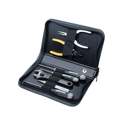 Image of Bahco 9848 7‑Piece Maintenance Tool Kit with Zippered Case