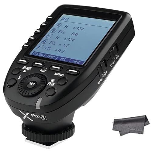 Image of Godox XPro TTL Wireless Trigger,1/8000s High-Speed-Sync,5 Dedicated Group Bottons and 11 Customizable Functions (XPro-S Compatible with Sony)