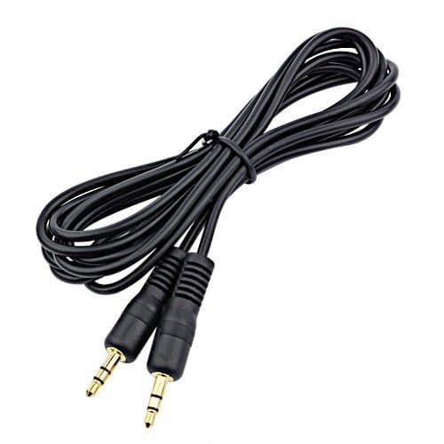 Image of 2m long 3.5mm Aux Jack Stereo Audio Cable Lead for Logitech Z120 Stereo Speakers/to connect mp3, mobile phones, tablets, laptop, PC