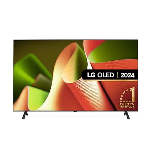 Image of LG OLED77B46LA 77-Inch 4K UHD Smart TV, (α8 AI Processor, Dolby Atmos, Freeview Play and Amazon Alexa, 120Hz), Black [Model 2024]