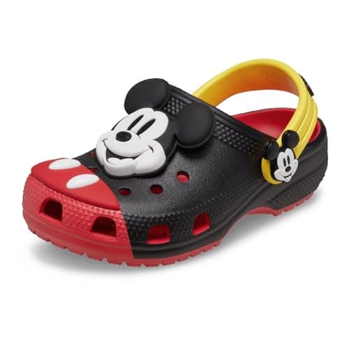 Image of Crocs Unisex Kids, Mickey Mouse Classic Clog T, Multi, 9 UK Child