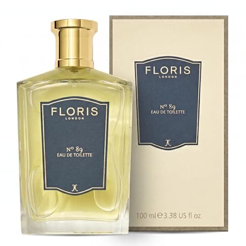 Image of Floris London No.89 Eau de Toilette (100 ml) | Classical Cologne Scent | Enhanced with Bergamot, Oakmoss, Neroli & Orange | Ideal for Everyday Wear | Quintessentially English Signature Aroma for Men