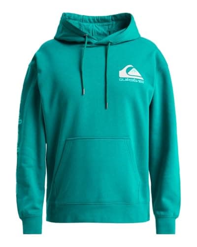 Image of Quiksilver Fleece sweater OMNI LOGO HOODIE Men Blue L