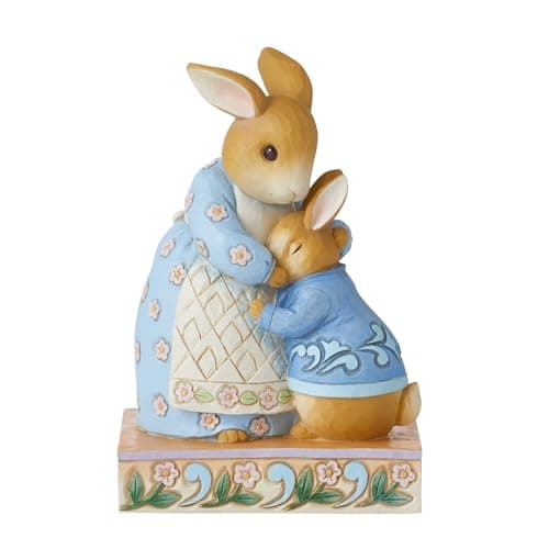Image of Enesco Jim Shore Mrs Rabbit & Peter Figurine