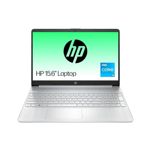 Image of HP 15.6" Laptop | Intel core i3-1215U Processor | 4 GB RAM | 128 GB SSD | Intel UHD Graphics | FHD Display | Up to 7hrs battery | Win 11 | Dual Speakers | Natural Silver | 15s-fq5020sa