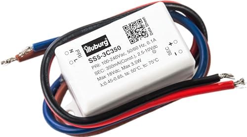 Image of LED Driver 350mA 3W Constant Current IP65 Waterproof LED Transformer Power Supply