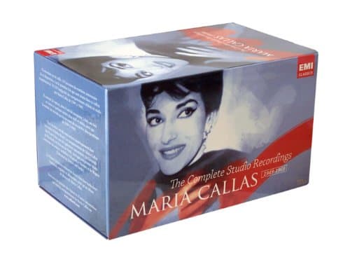 Image of MARIA CALLAS: COMPLETE EMI STUDIO RECORDINGS 1949- 1967 REMASTERED (PLUS FONIT CETRA) - 22 COMPLETE OPERAS & 14 STUDIO RECITALS- NORMA, I PURITANI, LA SONNAMBULA, CARMEN, MEDEA, LUCIA DI LAMMERMOOR, PAGLIACCI, CAVALLERIA RUSTICANA, LA GIOCONDA, LA BOHEME, MADAMA BUTTERFLY, MANON LESCAUT, TOSCA, TURANDOT, IL BARBIERE DI SIVIGLIA, IL TURCO IN ITALIA, AIDA, UN BALLO IN MASCHERA, LA FORZA DEL DESTINO, LA TRAVIATA , RIGOLETTO, IL TROVATORE & PUCCINI ARIAS, LYRIC COLORATURA ARIAS, CALLAS AT LA SCALA, MAD SCENES, VERDI ARIAS, CALLAS A PARIS, ROSSINI DONIZETTI ARIAS, MOZRT BEETHOVEN WEBER ARIAS, BELLI