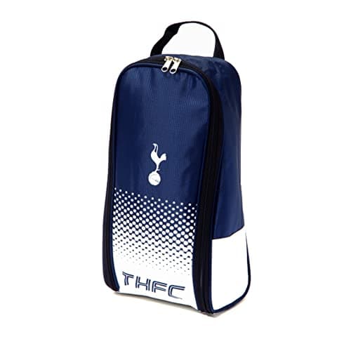 Image of Tottenham Hotspur FC Official Crest Design Fade Sports Shoe Bag (One Size) (Navy/White)