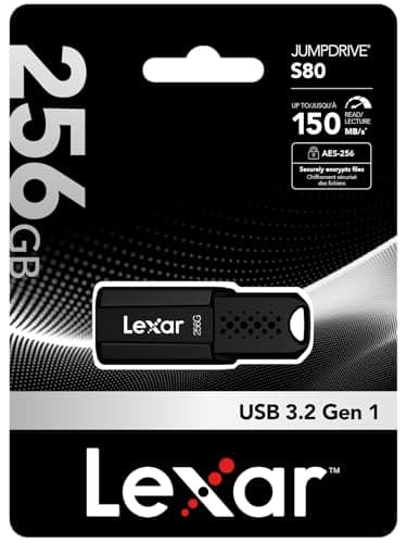 Image of Lexar JumpDrive S80 256GB USB 3.1