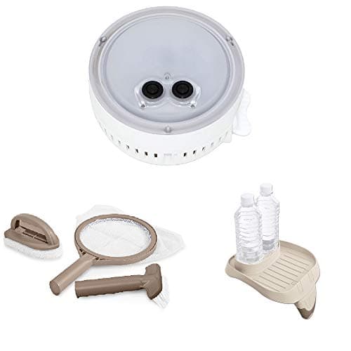 Image of Intex PureSpa Multi-Colored LED Light, Maintenance Kit & Attachable Cup Holder