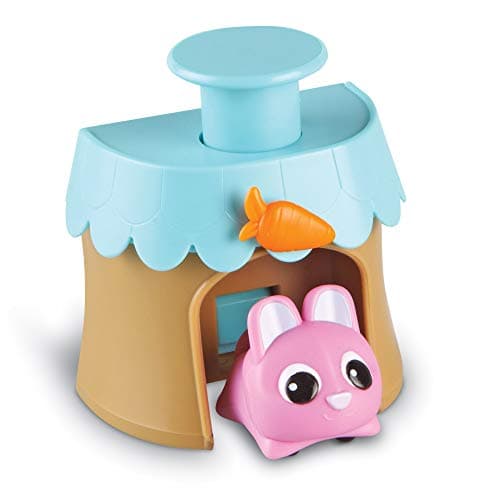 Image of Learning Resources LER3084 Critters Poppers Dash The Bunny, STEM, Early Coding Toy, Interactive Pet, Ages 4+