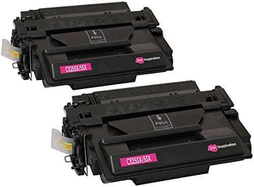 Image of Ink Inspiration 2 Compatible Laser Toner Cartridges Replacement for HP CE255X 55X Laserjet P3010, P3011, P3015, P3015D, P3015DN, P3015N, P3015X, Enterprise 500 MFP M525DN, M525F | 12,500 Pages