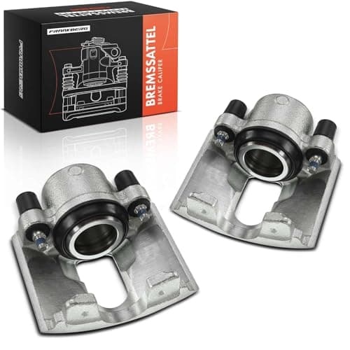 Image of Frankberg 2x Brake Caliper Disc Brake Front Left Right Compatible with Fiesta IV Fiesta Box Fiesta V Fiesta V Van Fusion KA Puma Street KA 2 Replace# 8603736