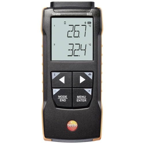 Image of testo 922 - Differential temperature measuring instrument for TC Type K with App connection