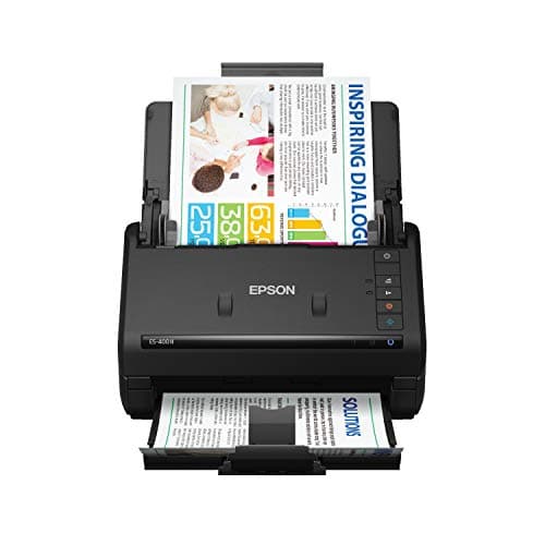 Image of Epson Workforce ES-400 II Color Duplex Desktop Document Scanner for PC and Mac, with Auto Document Feeder (ADF)
