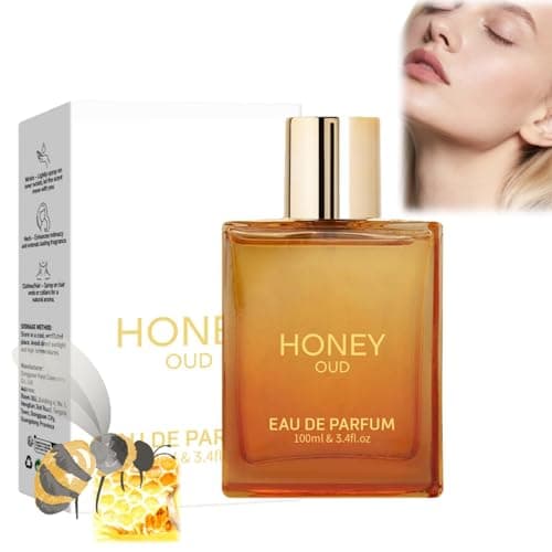 Image of 100ml Honey Oud Eau de Parfum,Long-Lasting Caramel Vanilla Scent Womens Perfume with Essentials Oils,Unisex Perfume for Men Women,Travel-Friendly Fragrance Gift for Birthday Anniversary