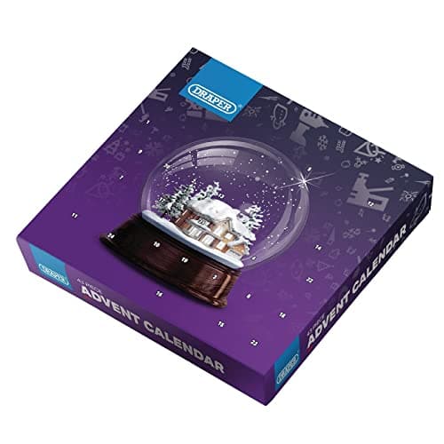 Image of Draper Christmas Advent Calendar with 43 Piece Tool Kit Screwdriver Bits 28049